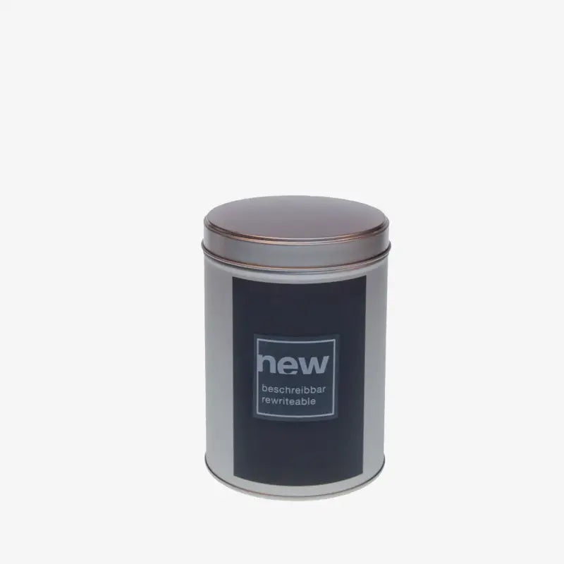 Tea Tin Chalk Box 200g - blackboard surface