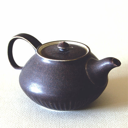 Gray Teapot & 2 Cups Tea Set