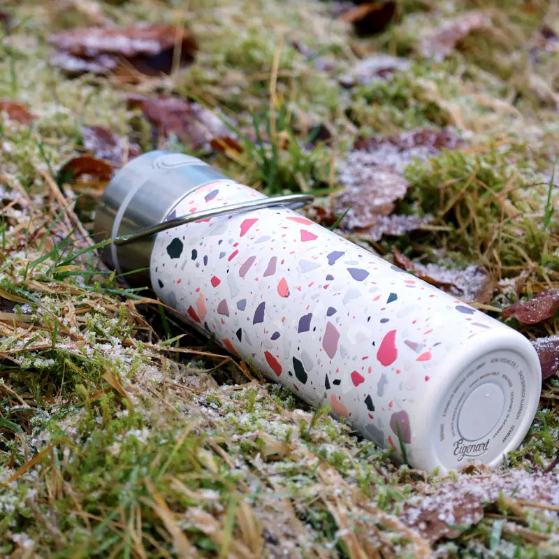 Leeza® Drinking Bottle “terrazzo” stainless steel, 16.9 fl. oz.
