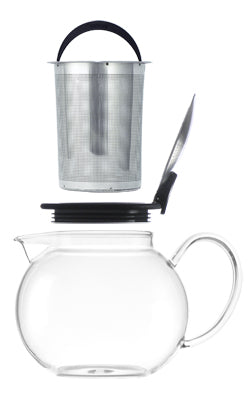 Bola Glass Teapot with Basket Infuser 25 oz