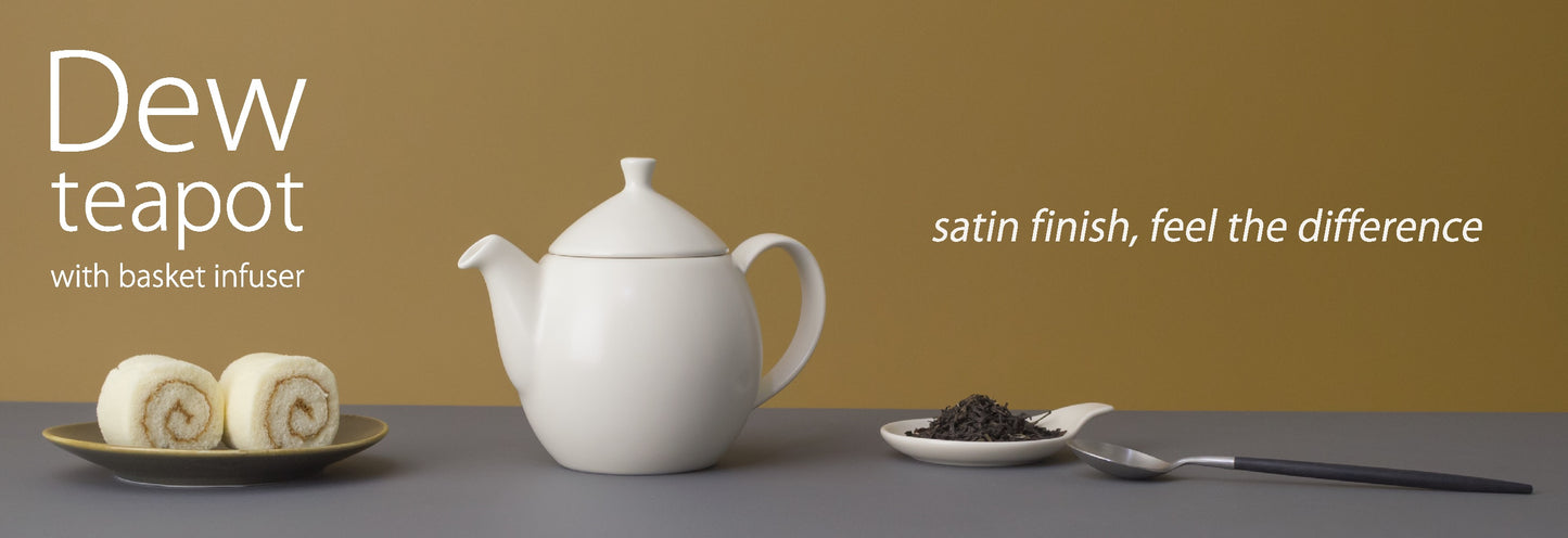 Teapot Dew For Life 14 oz with strainer