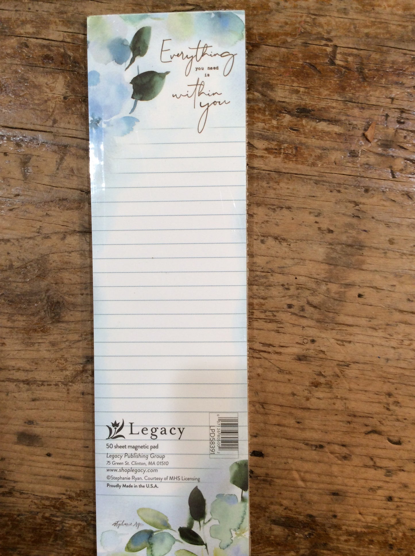 Legacy 50 Sheet Magnetic Pad