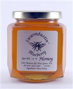 Honey - 14oz Hexagonal Glass Jars