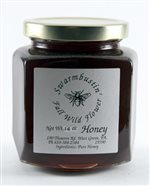 Honey - 14oz Hexagonal Glass Jars