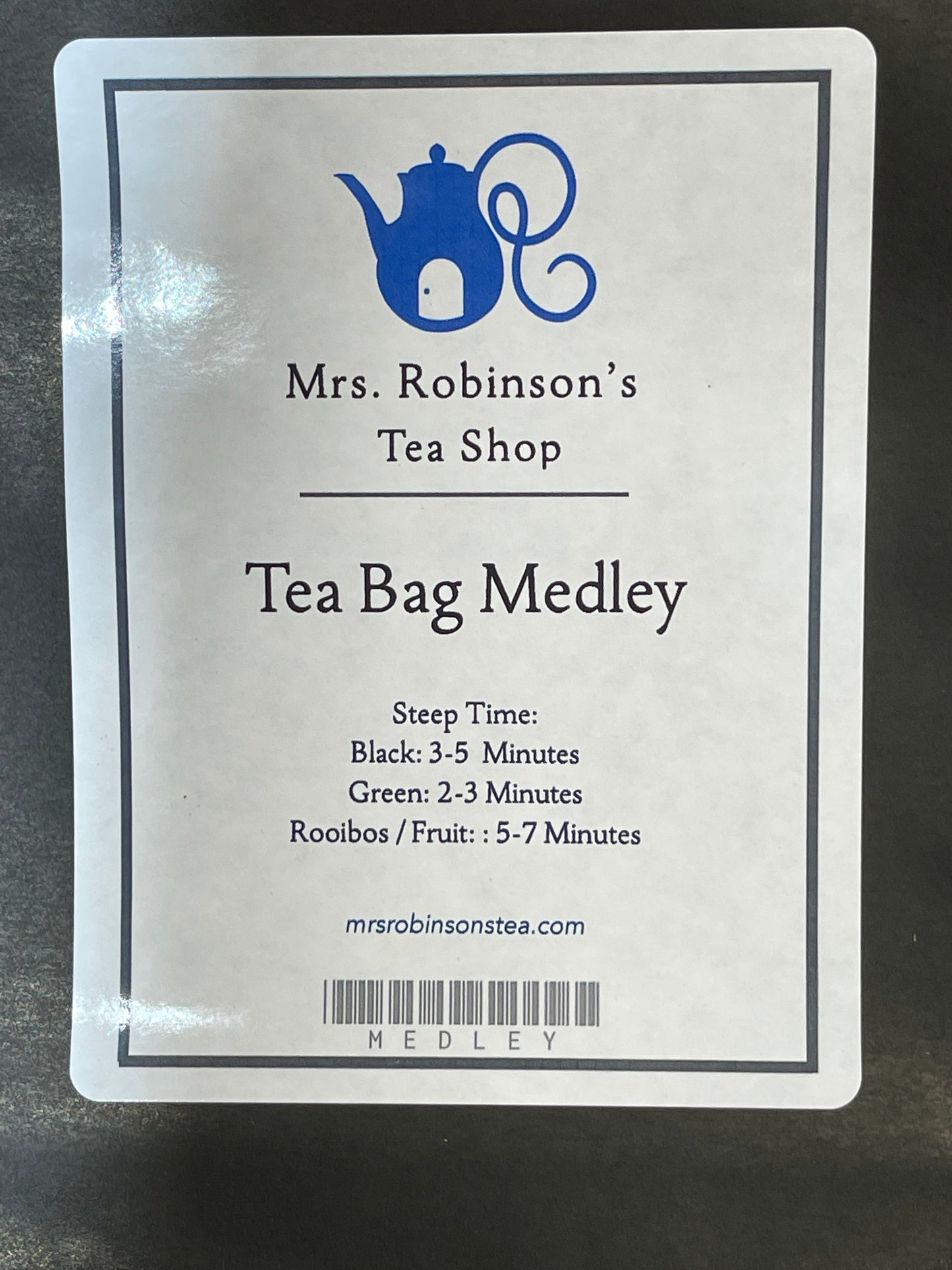 Assorted Tea Bag Medley - Best - 10 Tea Bags