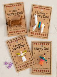 Worry Doll on Card