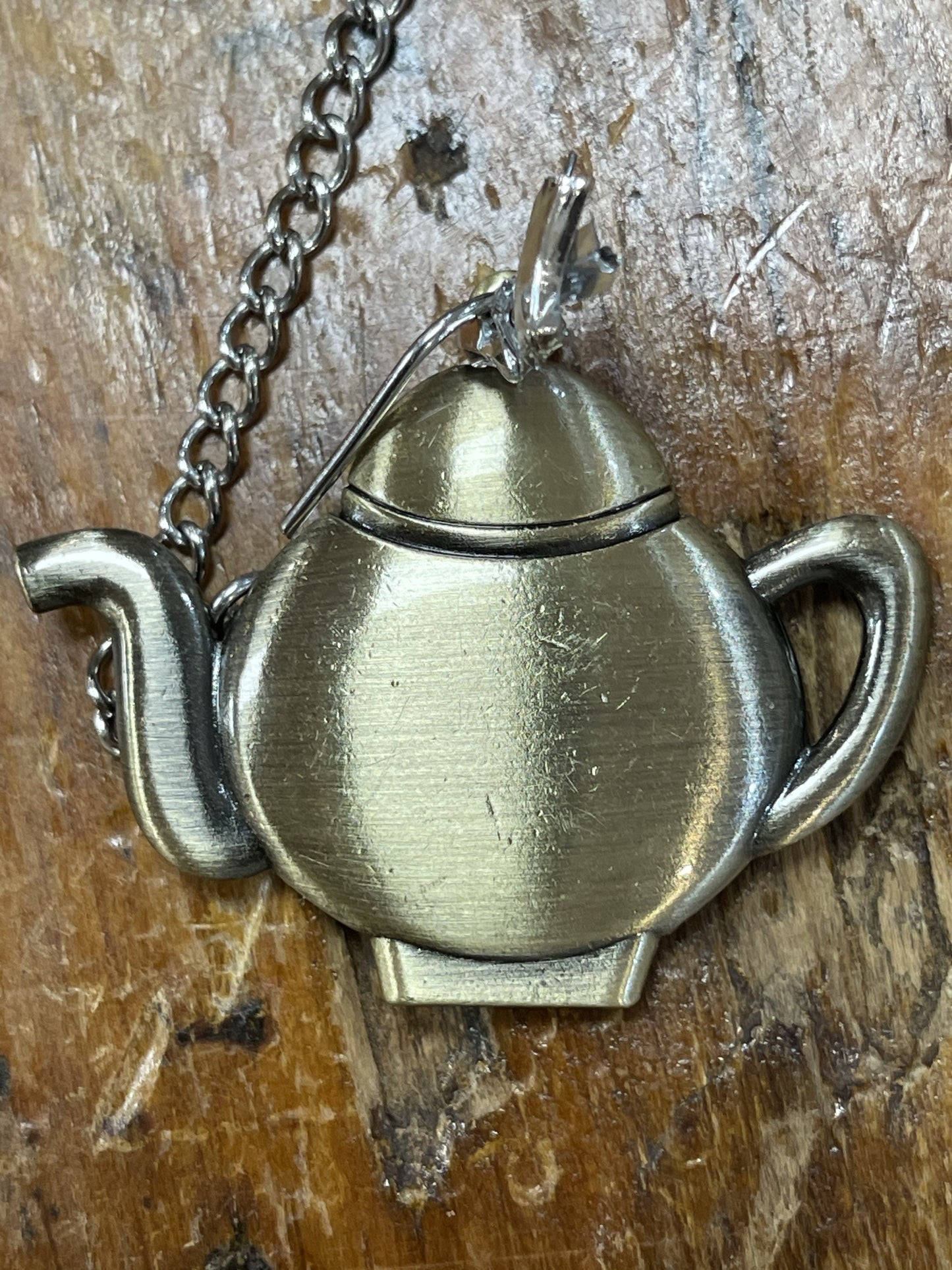 Tea ball, 5cm Bronzed Teapot