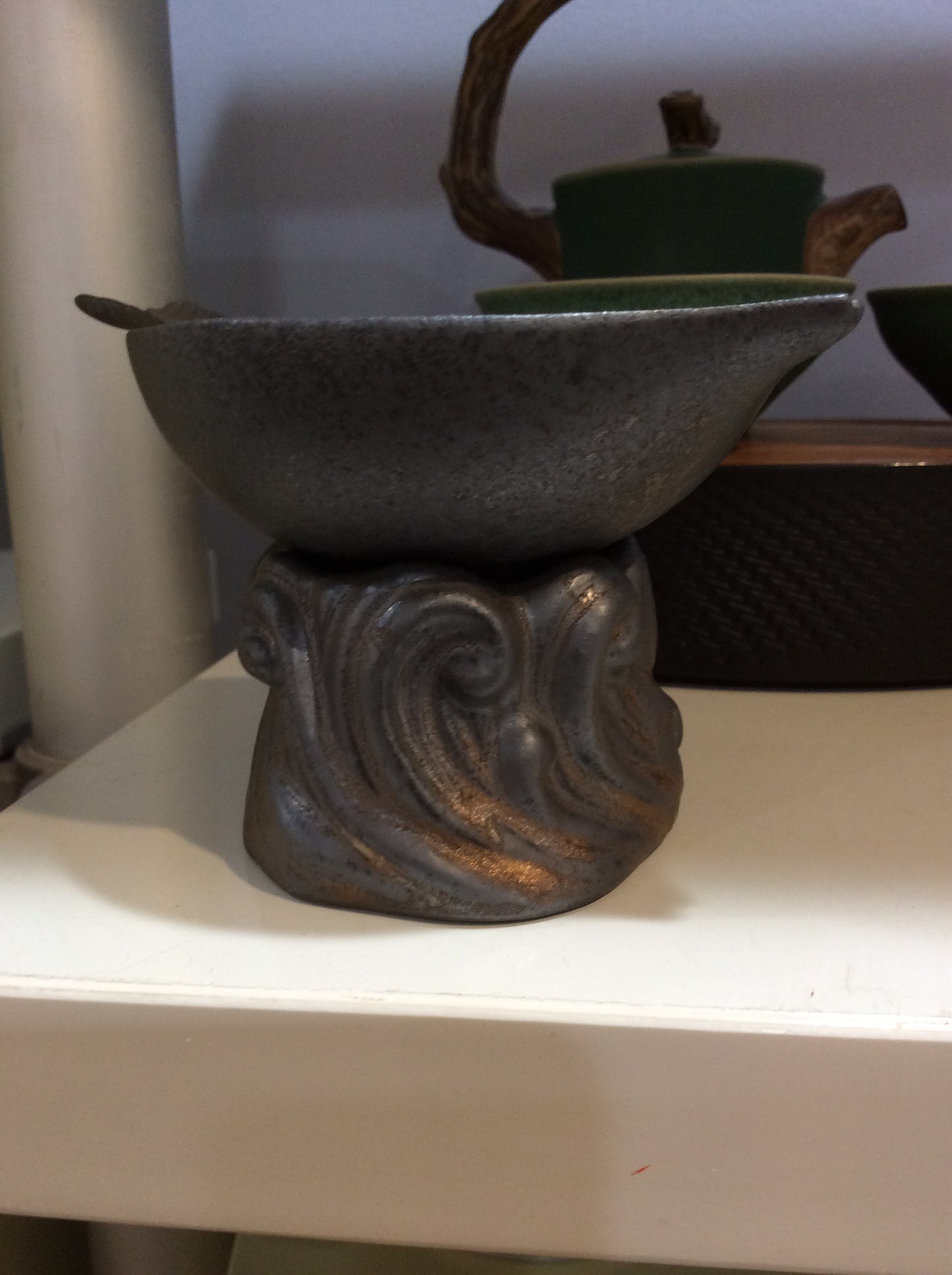 Fish Strainer & Stand - Eastern Elm