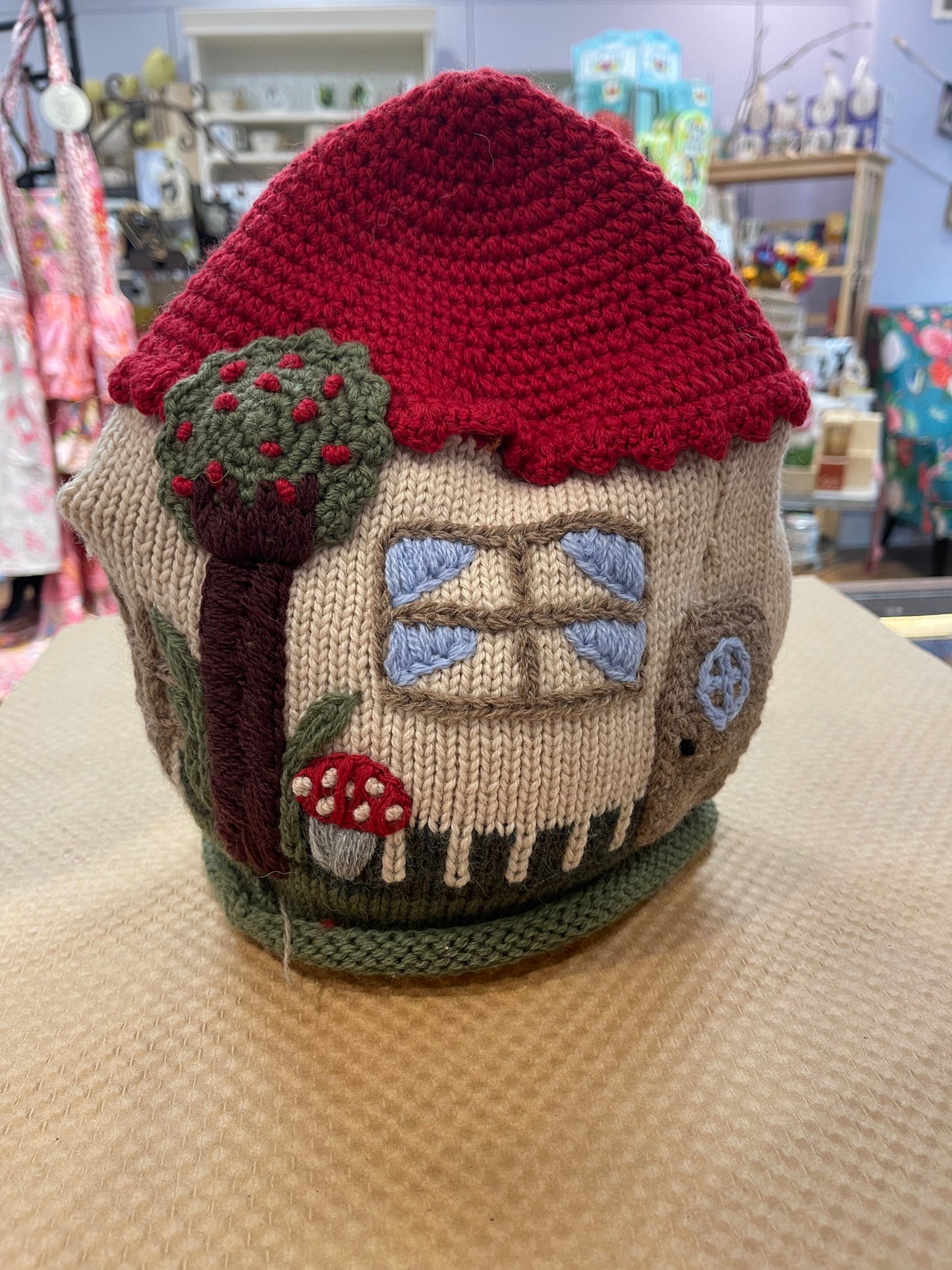 Tea Cozy Hand Crochet Little House
