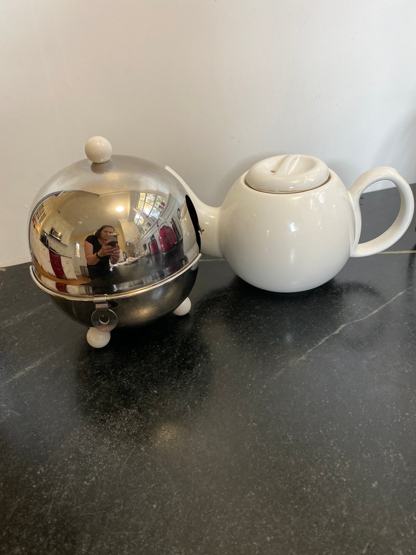 Teapot Cosy 0.9L, spring white Bredemeijer