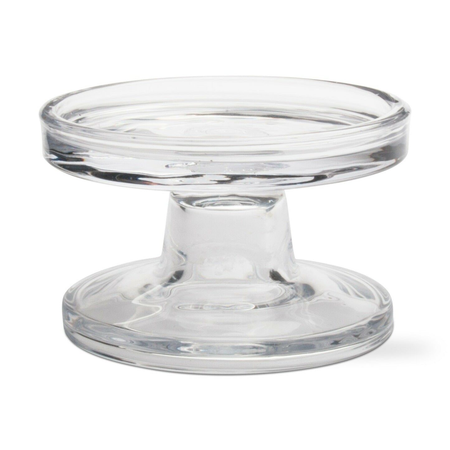 Candle Holder - Bobbin Reversible Glass Candle Holder