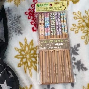 Bamboo chopsticks 5 Sets