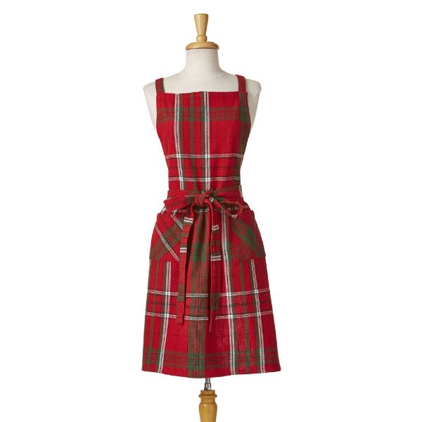 Apron - Sleigh Ride Holiday Plaid