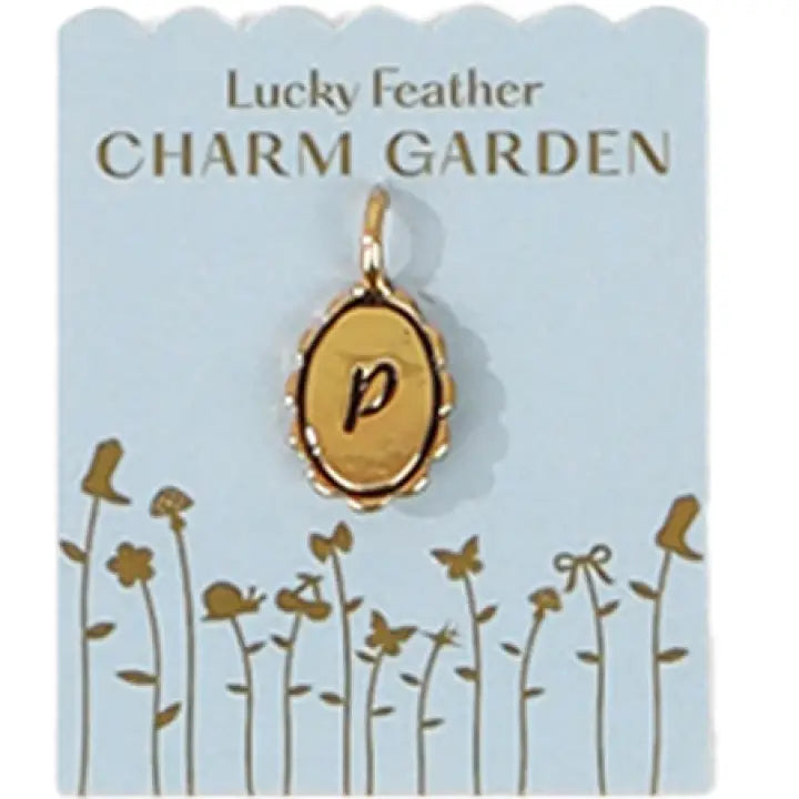 Initial Charm Garden by Lucky Feather