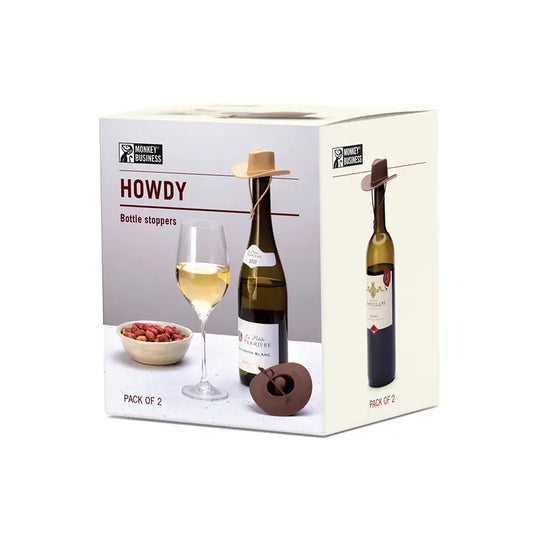 Howdy Cowboy Hat Wine Accessories - Bottle Stoppers