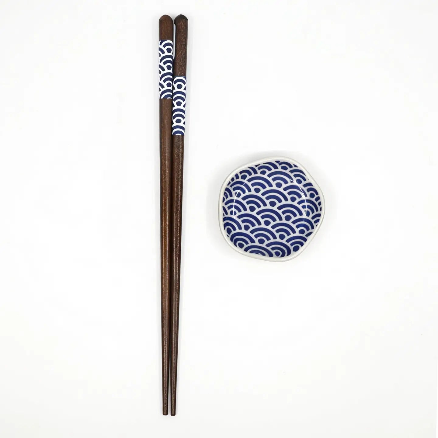 Single Pair Chopsticks and Sauce Dish Gift Set
