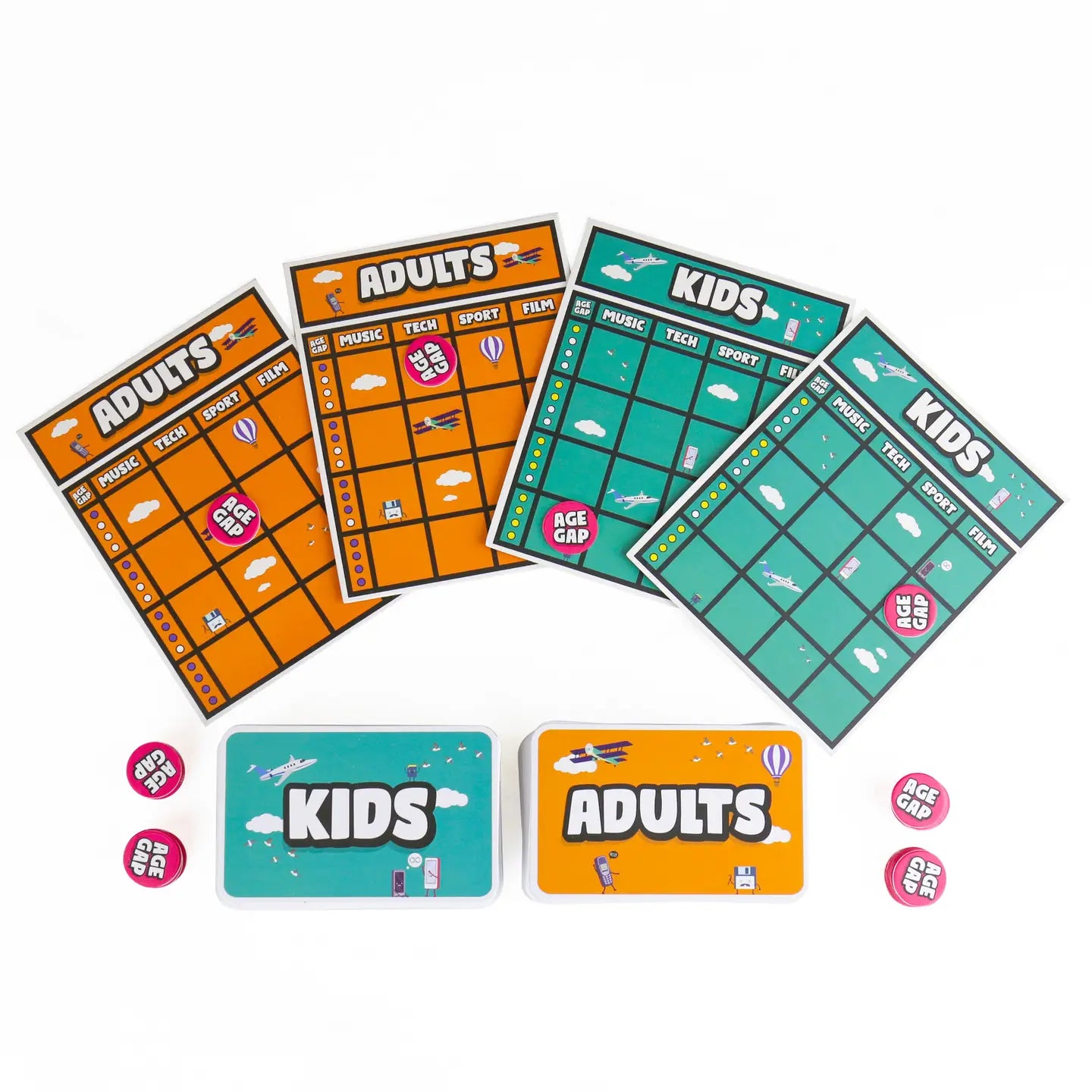 Age Gap - Kids Vs Adults Game