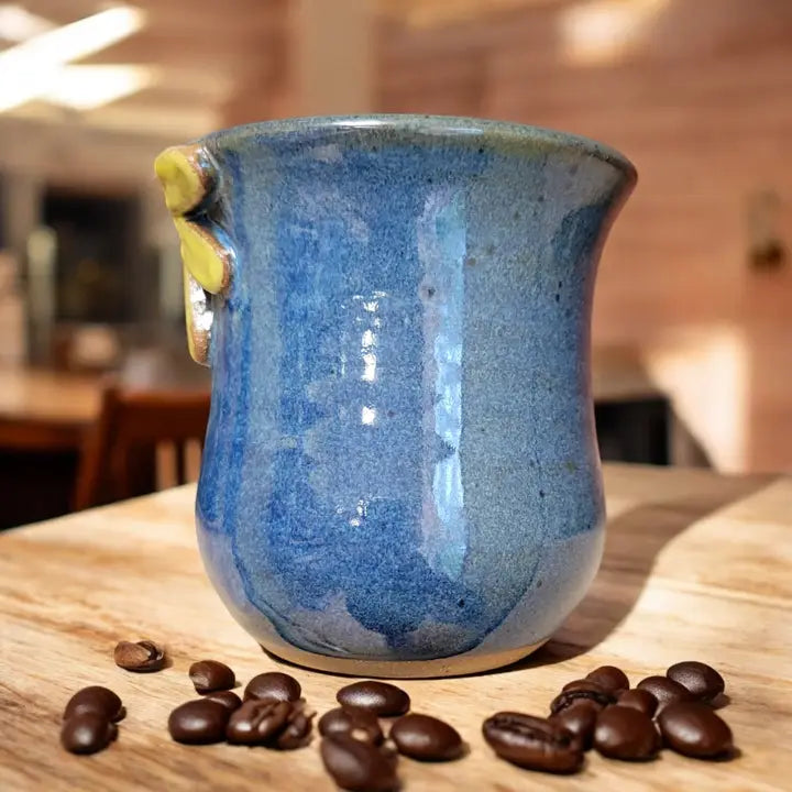 Black Eyed Susan Mug - Handmade Pottery