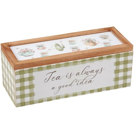 Gift Tea  Box Assortment.  Tea Is Always Good Tea Box