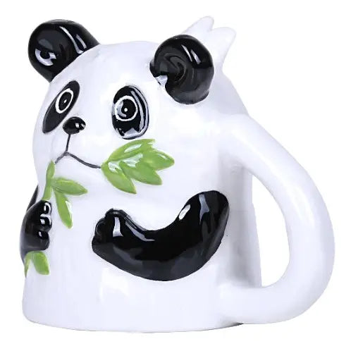 Topsy Turvy Panda Ceramic Mini Mug – 6 oz