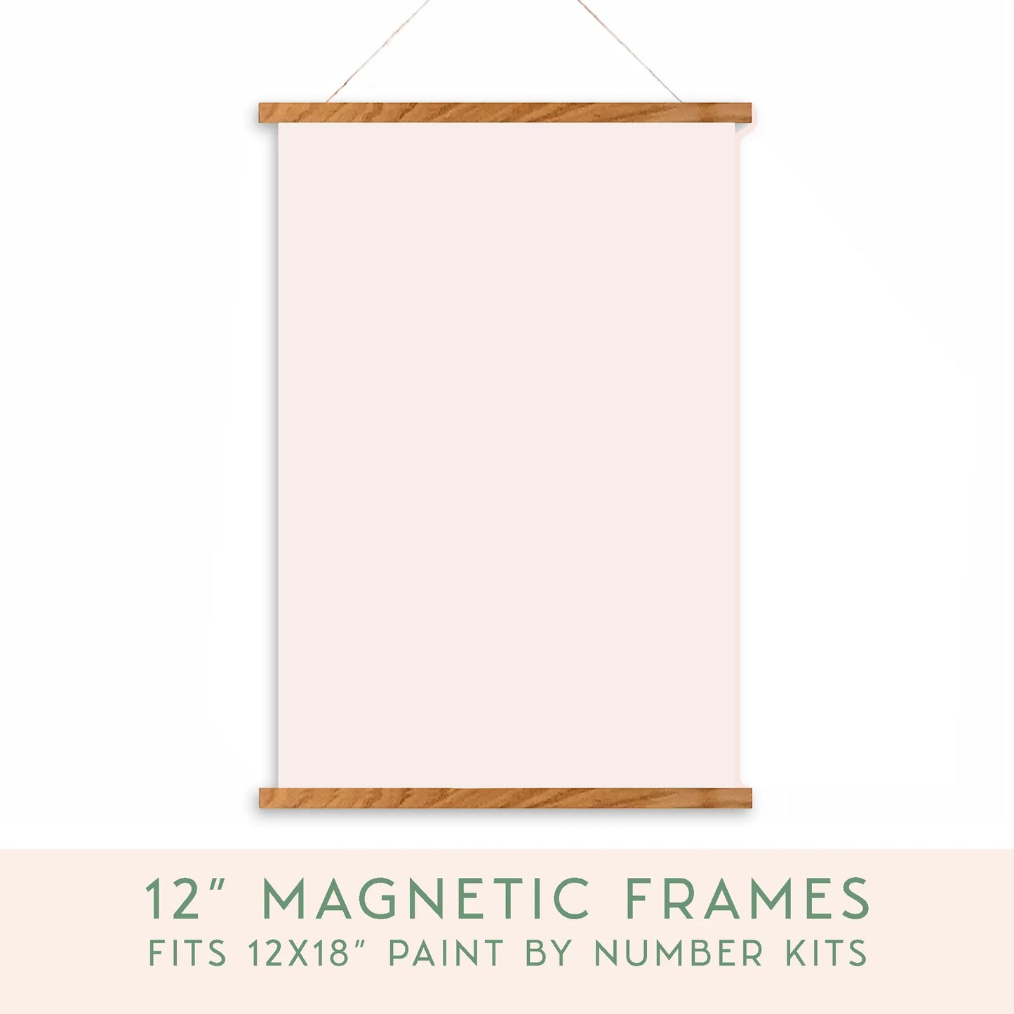 Wooden Magnetic Frame - 12 inch