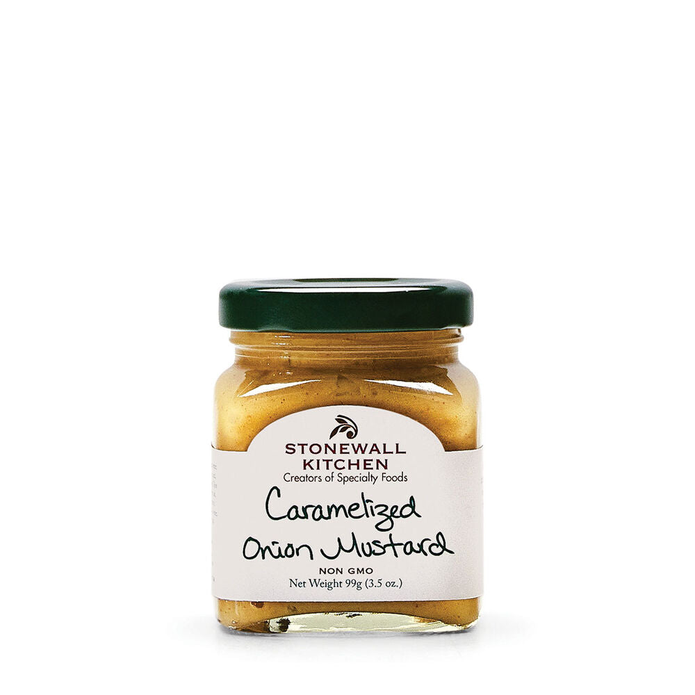 Mini Mustard 3.5oz - Caramelized Onion – Mrs. Robinson's Tea Shop