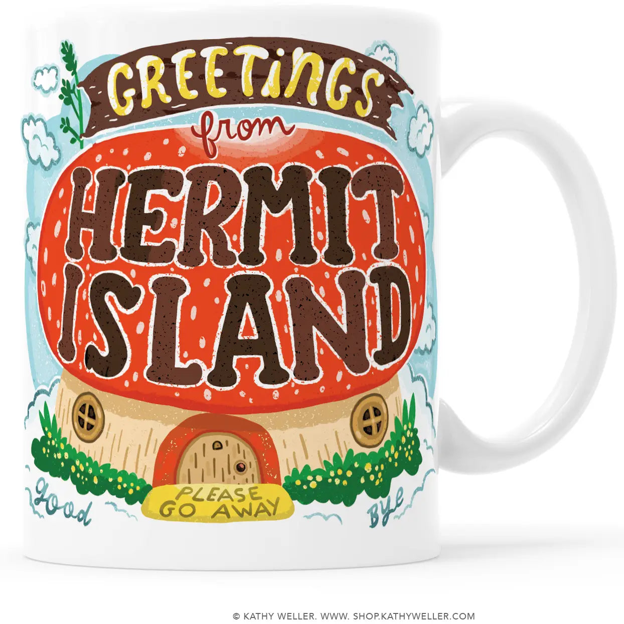 Hermit Island Mug- 15oz.