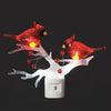 Cardinals on a Branch Night-Light