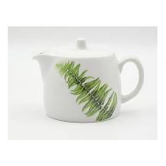 Fern Porcelain Teapot 13.53 Fl oz