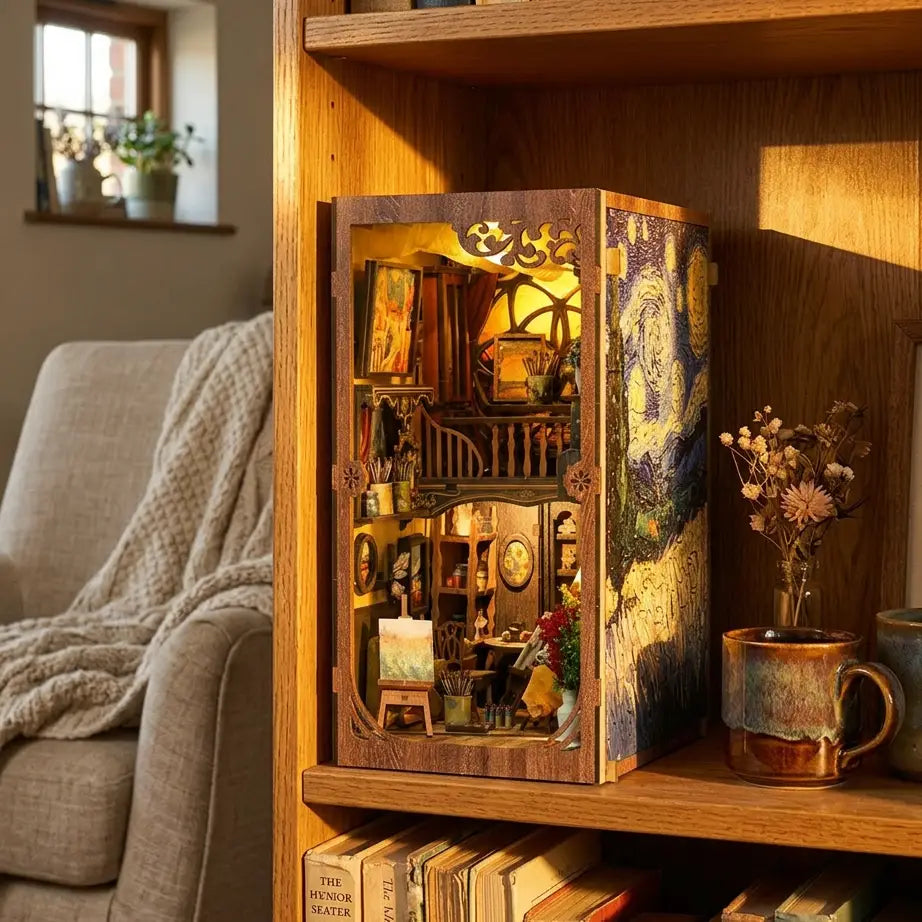 Diy Book Nook Kit: Golden Twilight Studio