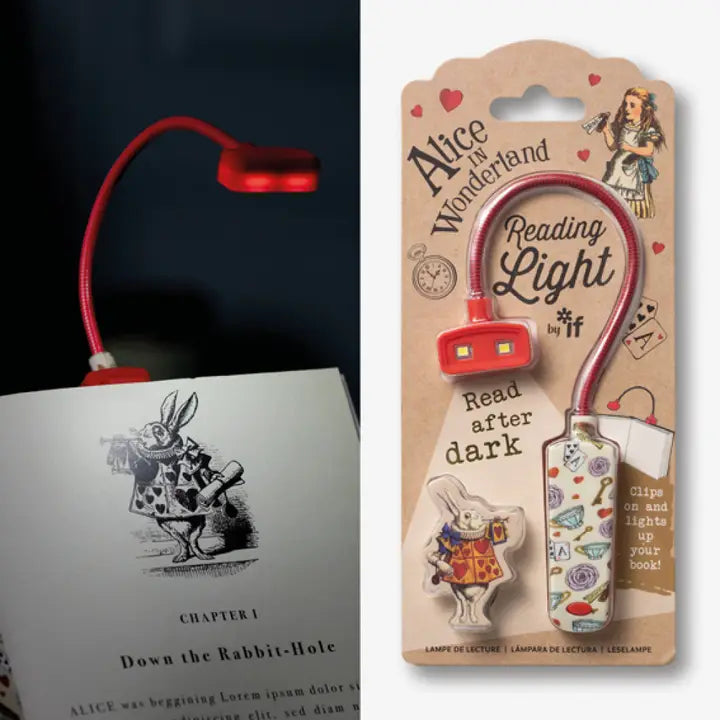 Book Lover's Reading Lights - Alice in Wonderland