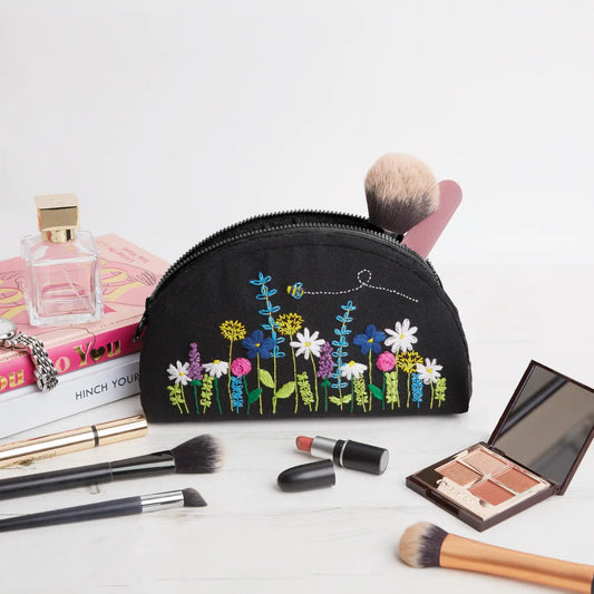 Makeup Bag - Embroidery Kit