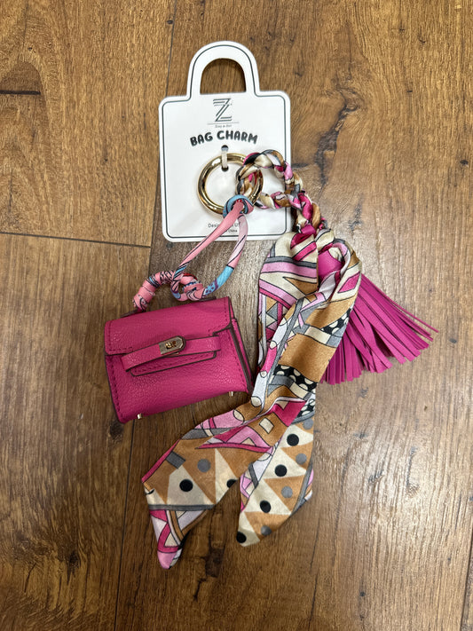 Mini Bag Scarf Bag Charm
