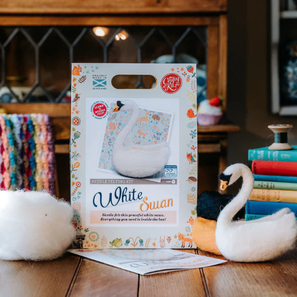 White Swan Needle Felting Craft Kit