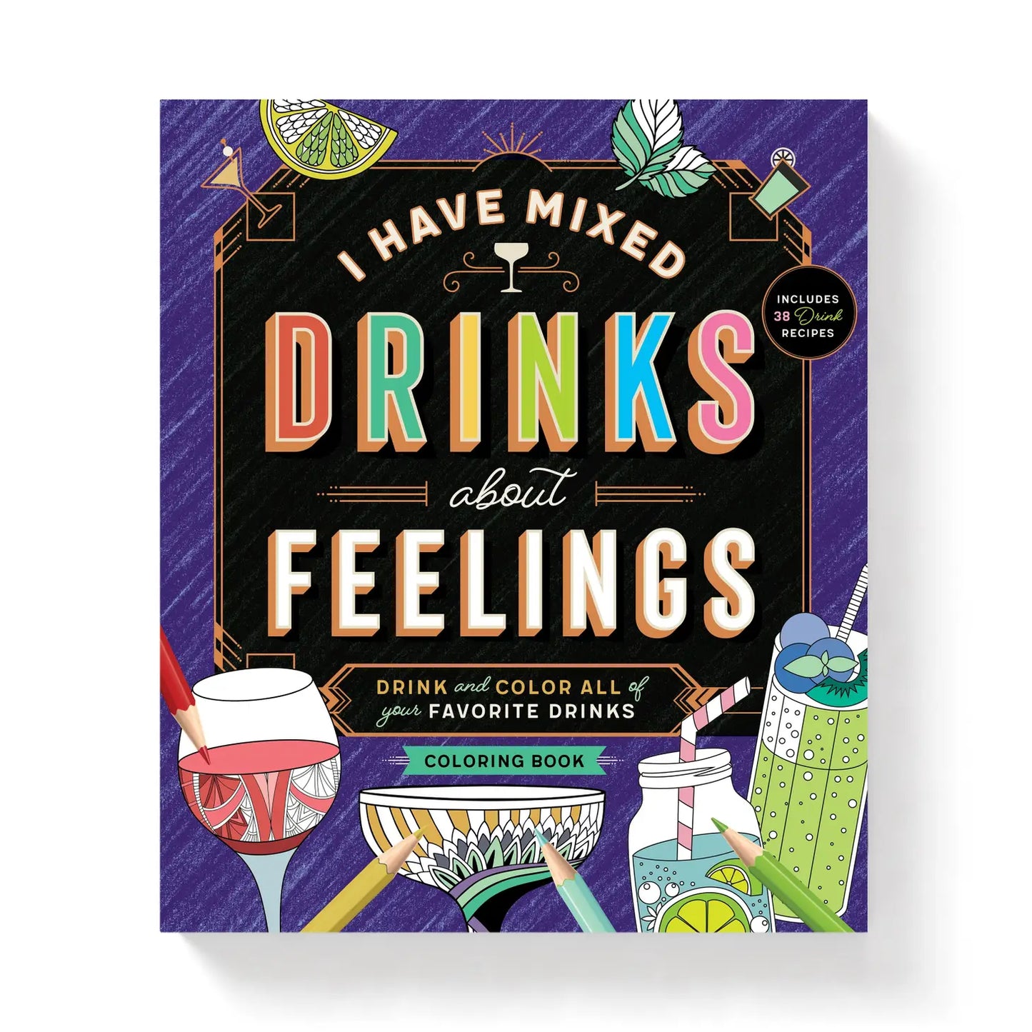 Creative Drinker Coloring Book