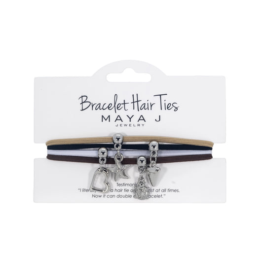 2-in-1 Bracelet Hair Tie Set