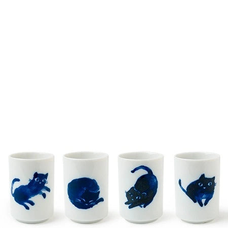 Midnight Blue Cat Cup