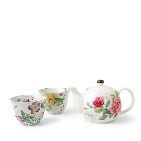 Spring Floral Tea Set