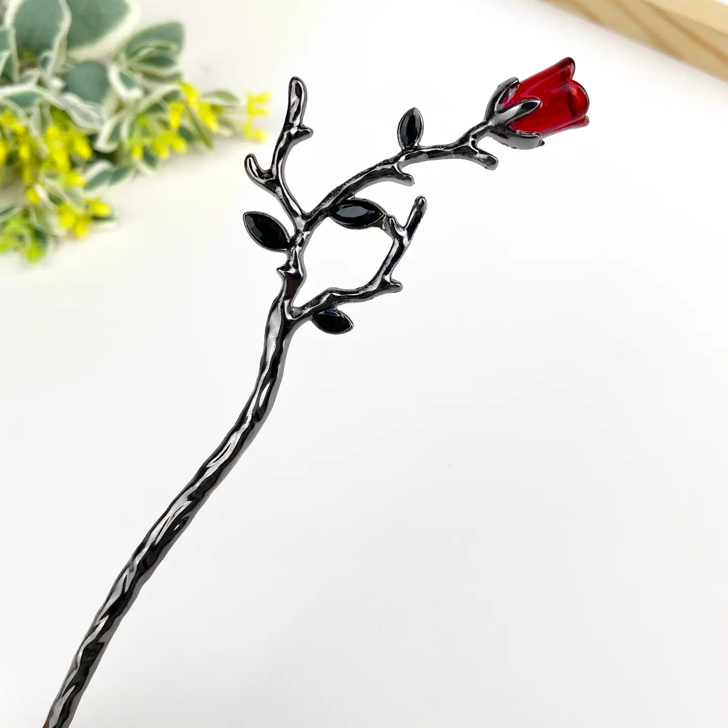 Metal Rose Hair Pin