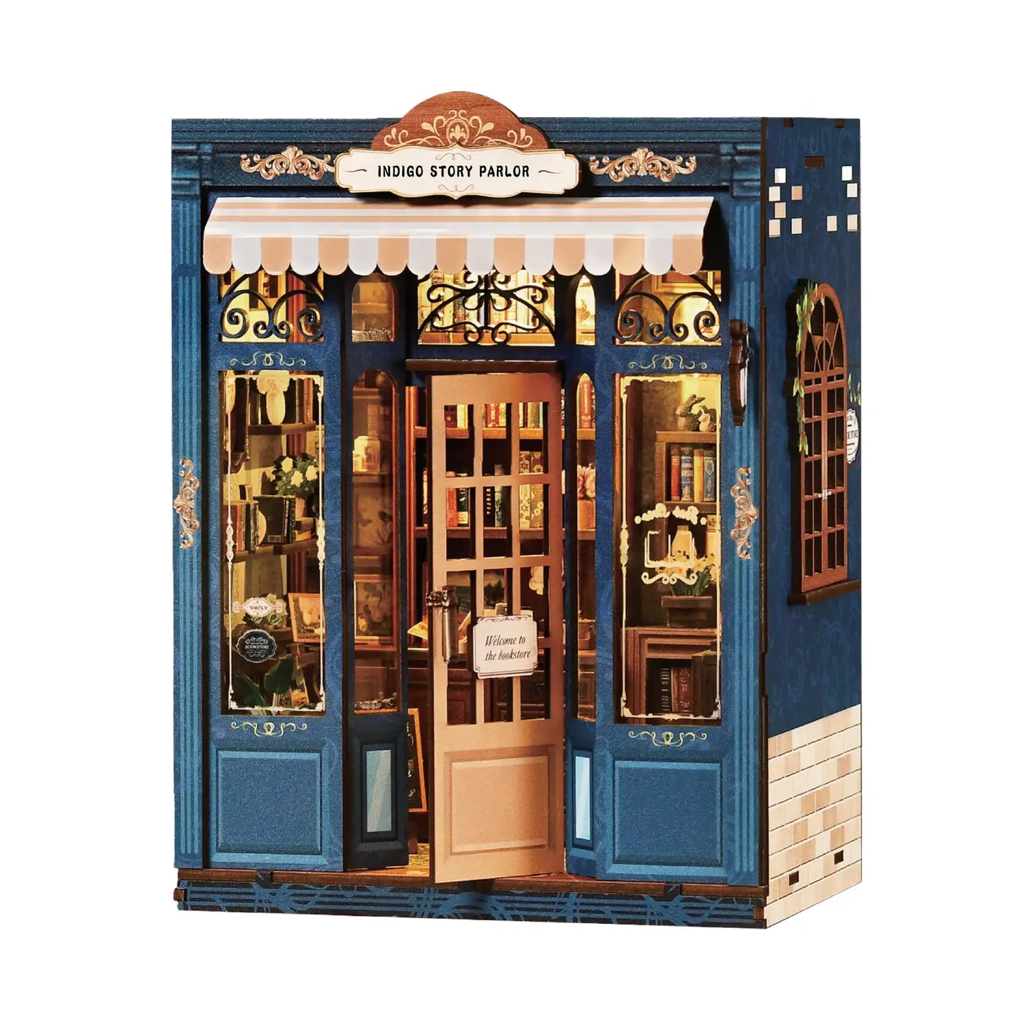 Diy Book Nook Kit: Indigo Story Parlor