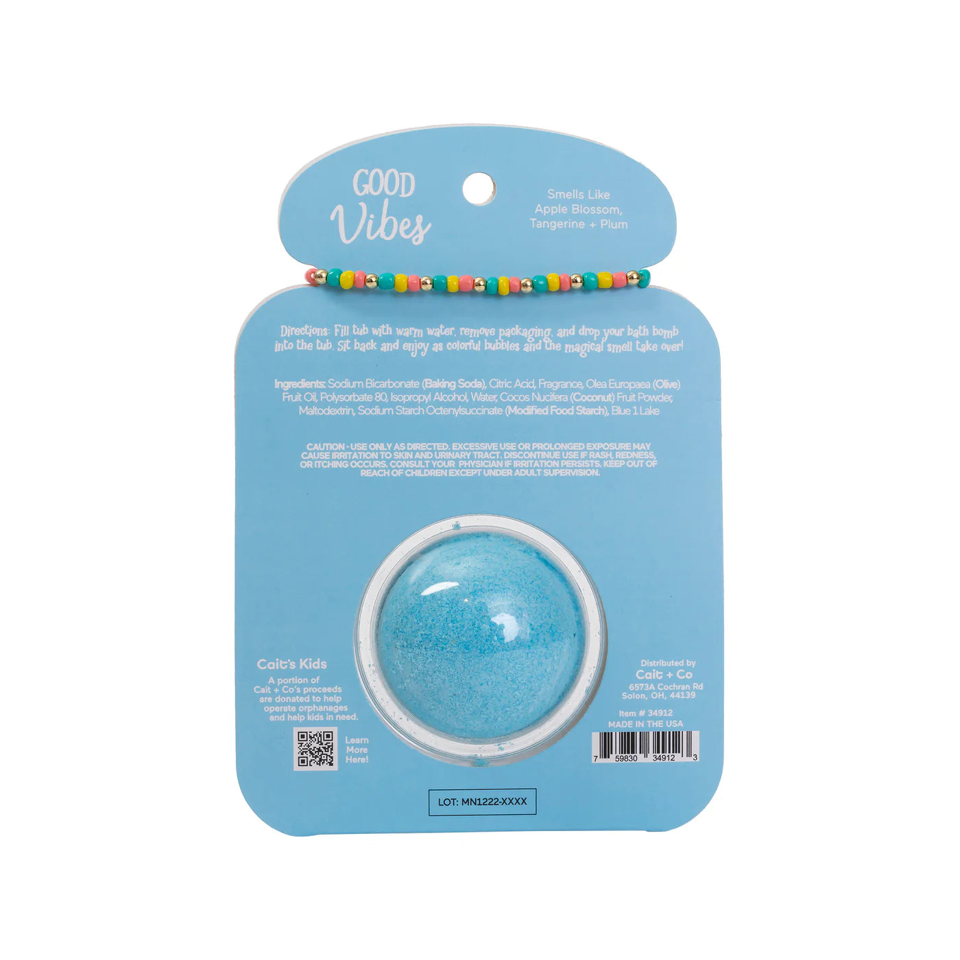 Friendship Bracelet Bath Bomb
