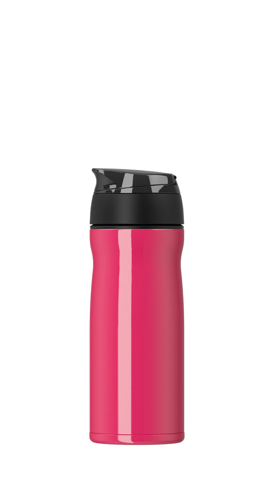 Insulated Bottle 13 oz Omni Steel   Hot Pink