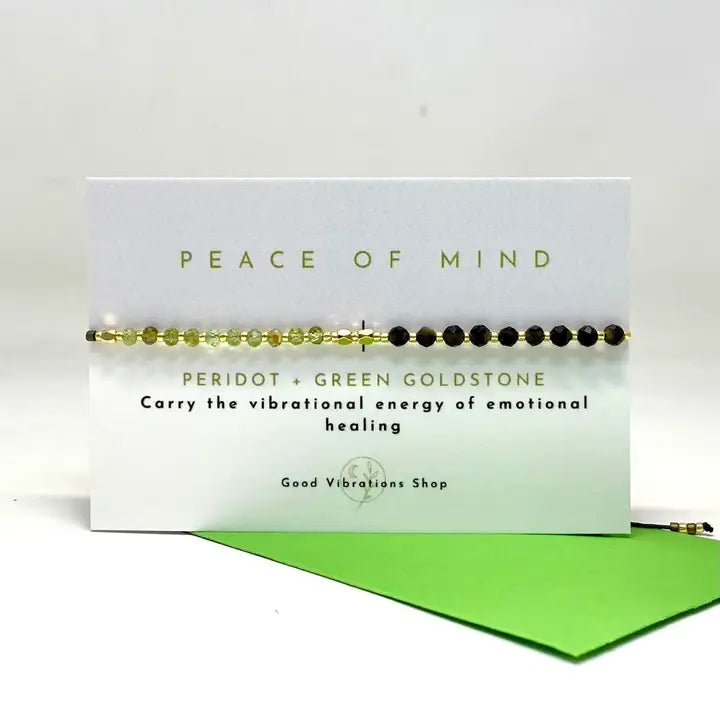 Peace of Mind ⎮ Gemstone Intention Bracelet