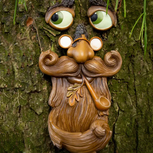 Tree Face - Bird Feeder