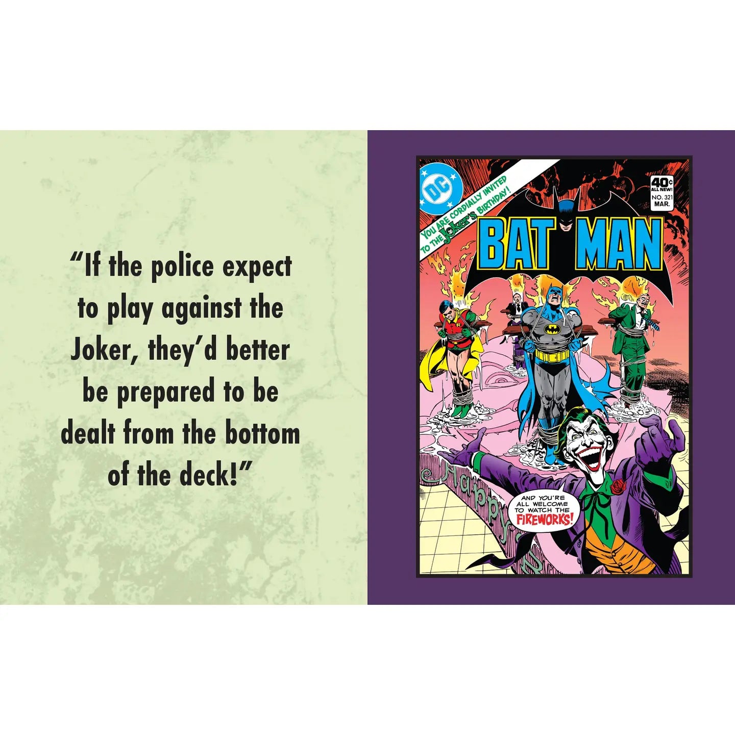 Tiny Books - Dc Comics: the Joker: Quotes from the Clown Prince of Crime