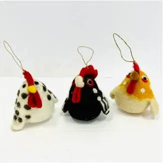 Ornament - Chicken Hens Rooster