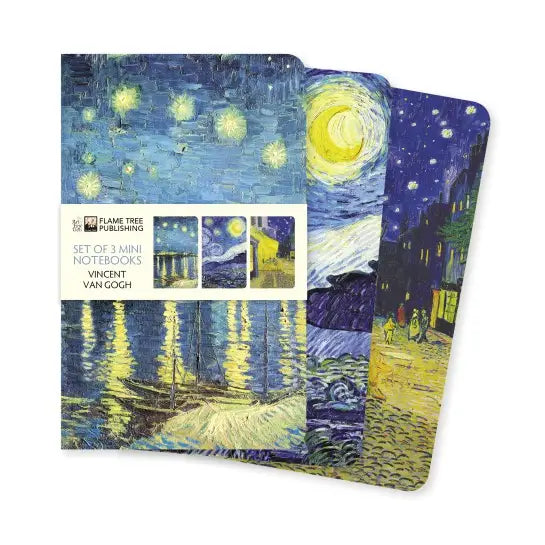 Mini Notebooks (Set of 3) Vincent Van Gogh