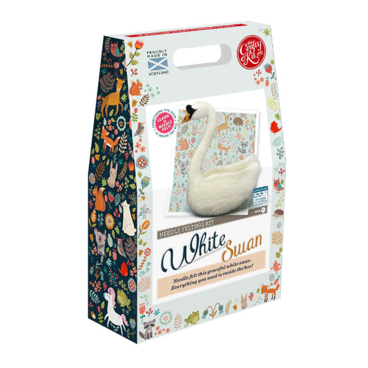 White Swan Needle Felting Craft Kit