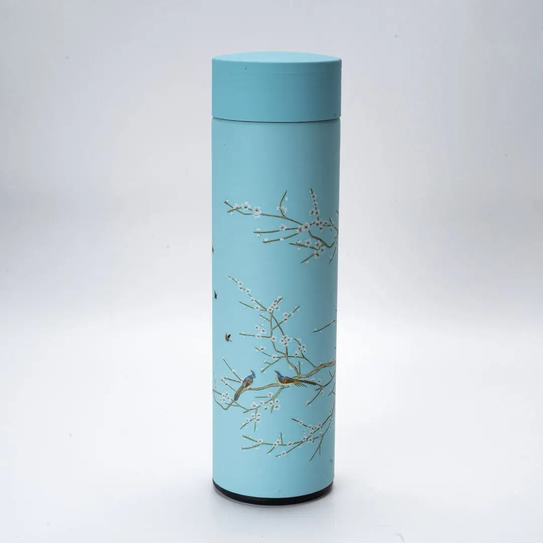 17oz Vacuum Insulated Stainless Steel Thermos Flask Plum Blossom