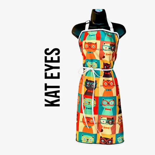 Kat Eyes Apron